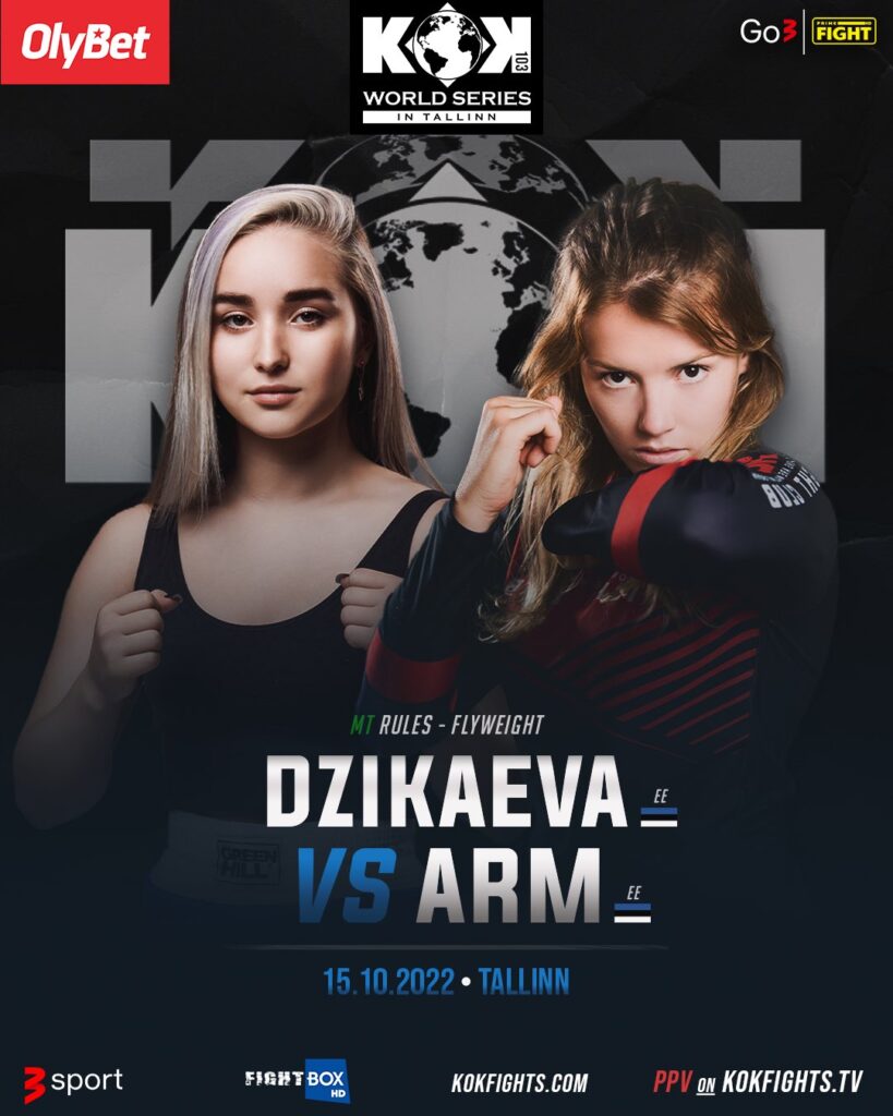 Career fight - Karoliina Arm vs Aleksandra Dzhikaeva at KOK: World Series